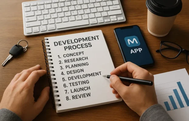 From Concept to App Store: How Merak’s 8-Step Development Process Eliminates Common Project Failures