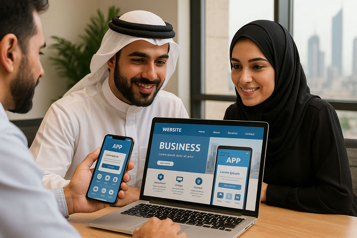 Why Every Modern Business in Kuwait Needs Both a Website and a Mobile App in 2025